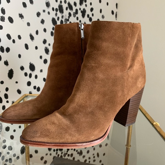 Sam Edelman Shoes - Sam Edelman Chestnut Booties size 8